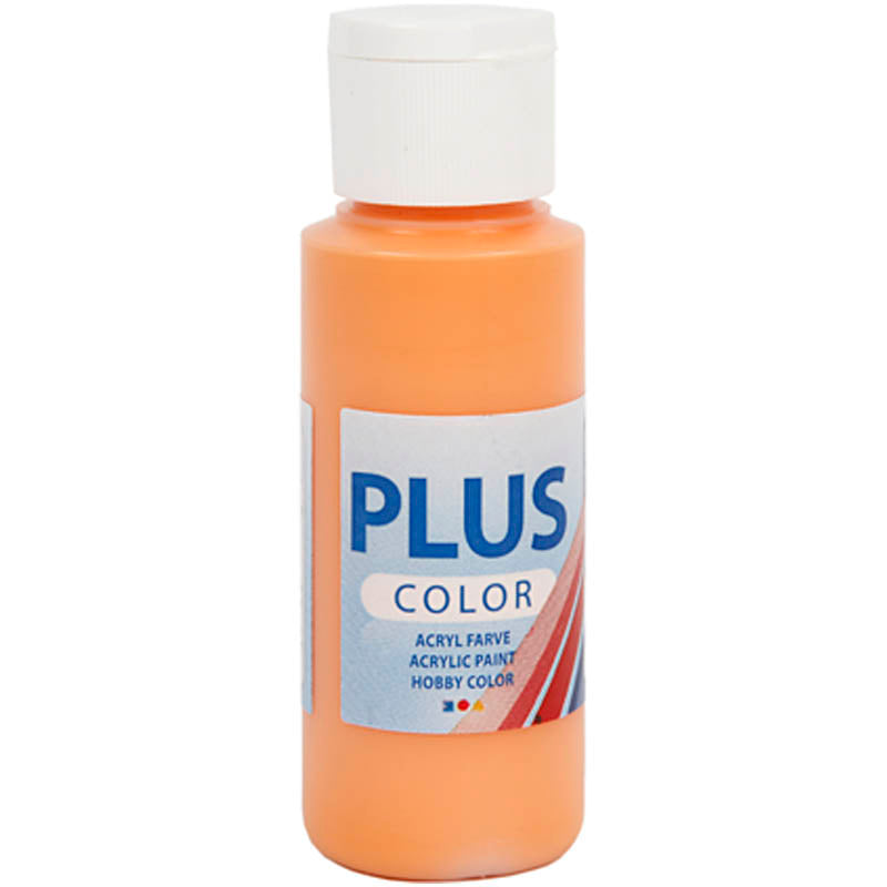 Plus color acrylverf, pumpkin, 60 ml 1 fles