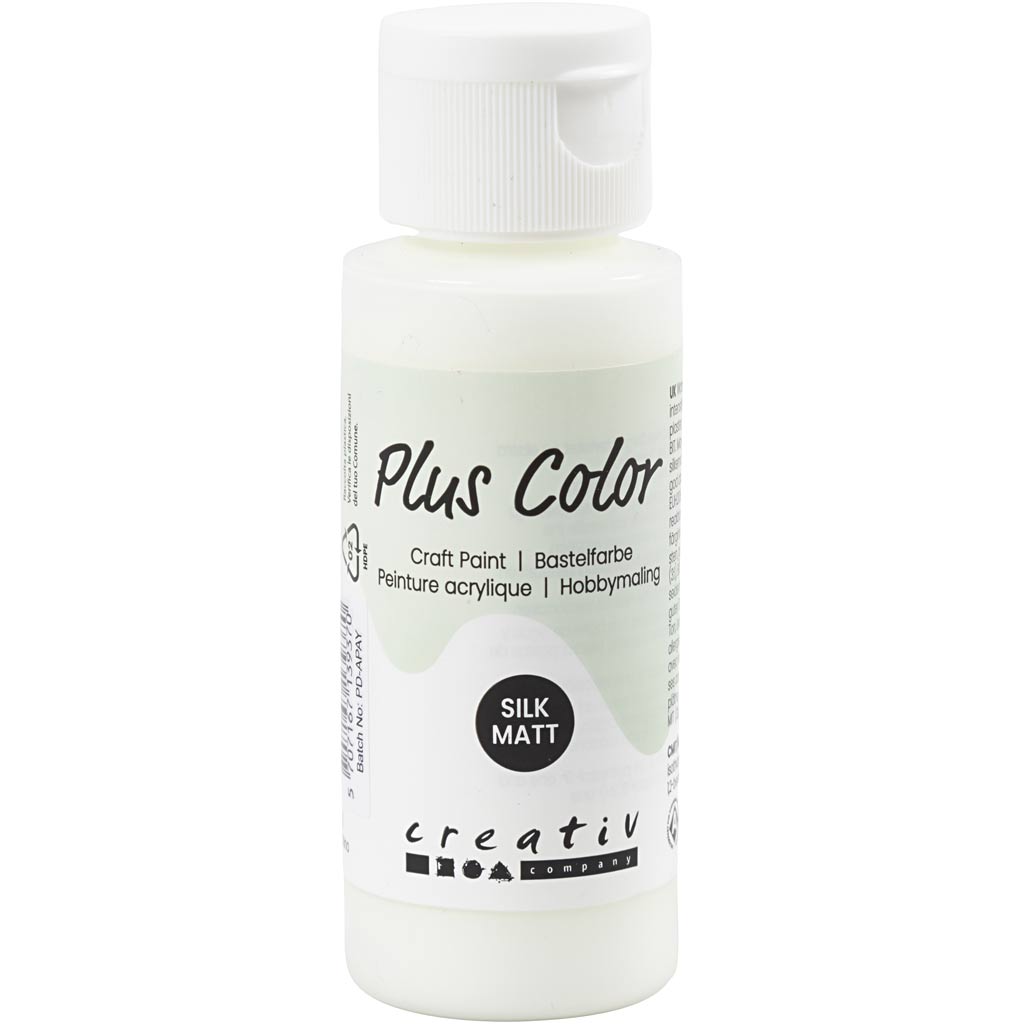 Plus Color Acrylverf Off-white, 60ml