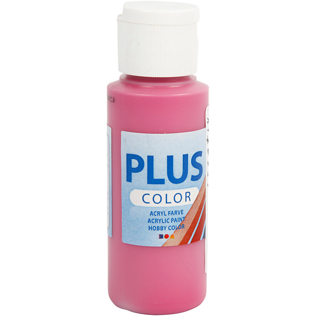 Plus kleur acrylverf, royal fuchsia, 60 ml 1 fles