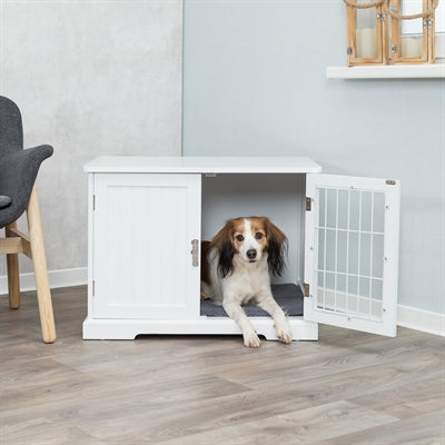 Trixie benche home kennel hond kat wit