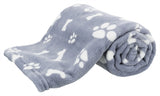 Trixie Hondendekken kenny fleecebot pootjes blauw