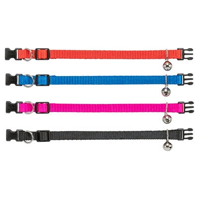 Trixie halsband kat nylon assorti
