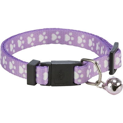 Trixie Halsband kat print poot elastisch assorti