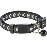 Trixie Halsband kat print poot elastisch assorti