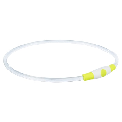 Trixie Halsband usb zaklamp lichtgevend oplaadbaar tpu groen