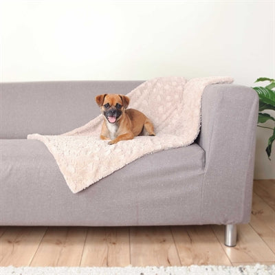 Trixie Hondendekken cosy fleece beige