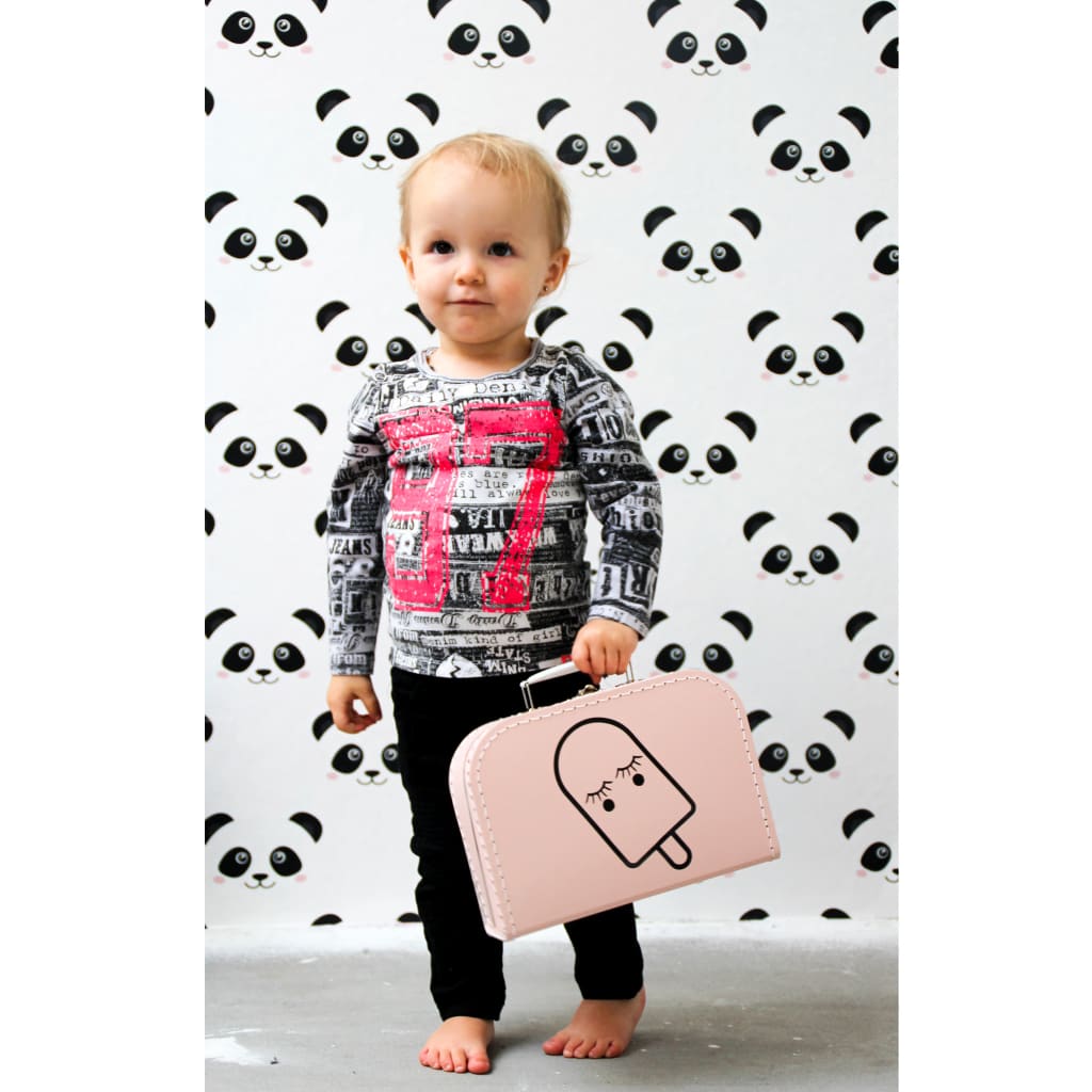 Noordwand behang fabulous world panda wit