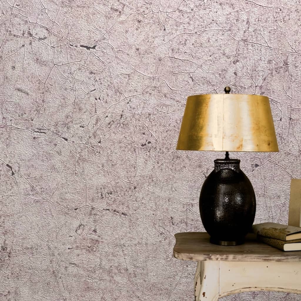 Noordwand behang vintage deluxe stucco crackle bruin