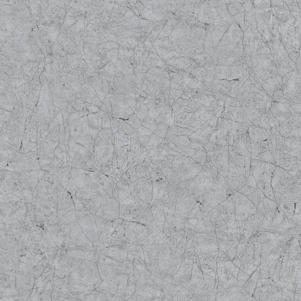 Noordwand Noordwand Behang Vintage Deluxe Stucco Crackle metallic grijs