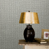 Noordwand behang vintage deluxe course fabric look groen