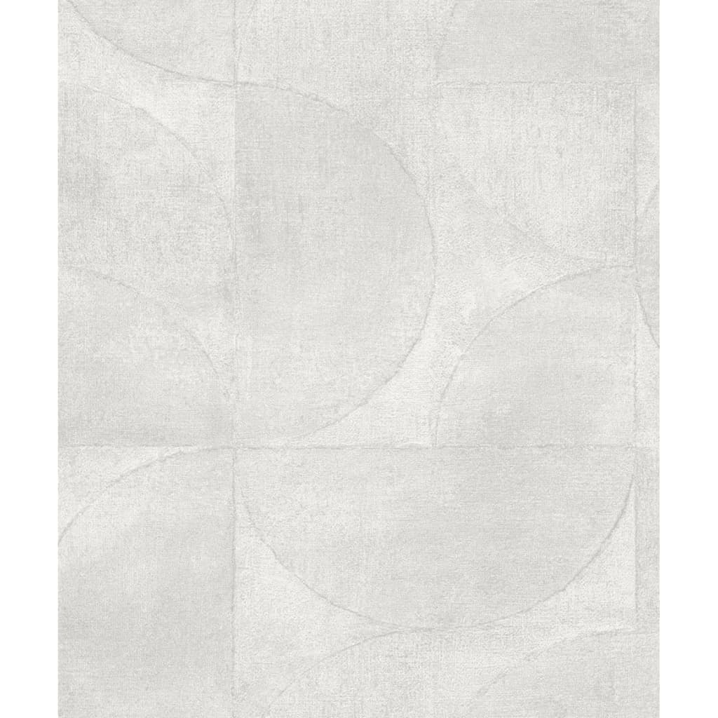 Noordwand behang vintage deluxe graphic circle look metallic beige