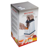 Westmark rasp 13x13.6x25 cm rvs zwart