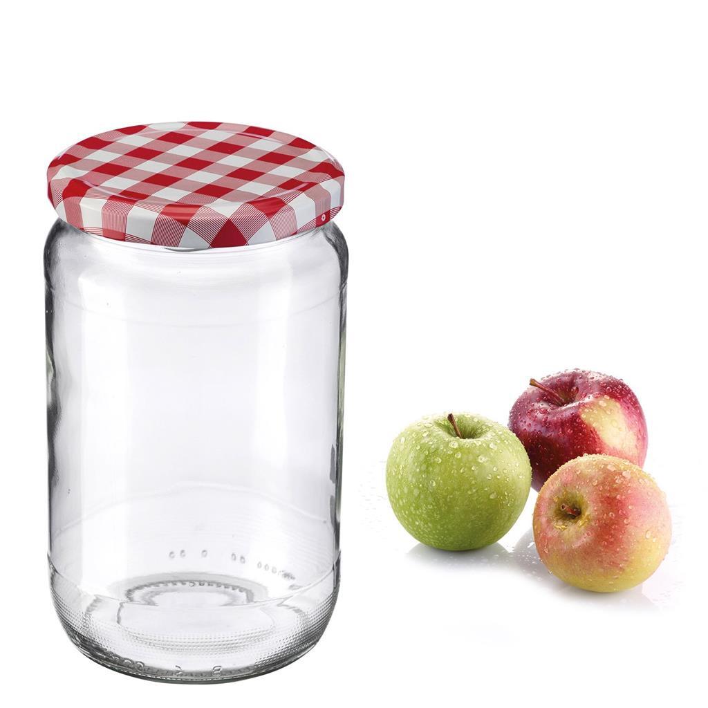 Westmark glazen jampot 720 ml 8.2 cm
