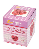 Avery av-56813 decosticker box harten 3 designs