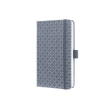 Sigel si-jn126 notitieboek jolie flair a6 hardcover gelinieerd gletsjer grijs 174 blz 80g