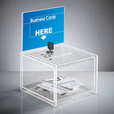 Sigel si-va151 aktiebak transparant incl slot 15x22x15mm cm + insteek voor a6