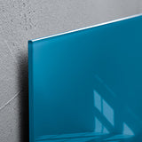 Sigel si-gl252 glasmagneetbord artverum 480x480x15mm petrolblauw