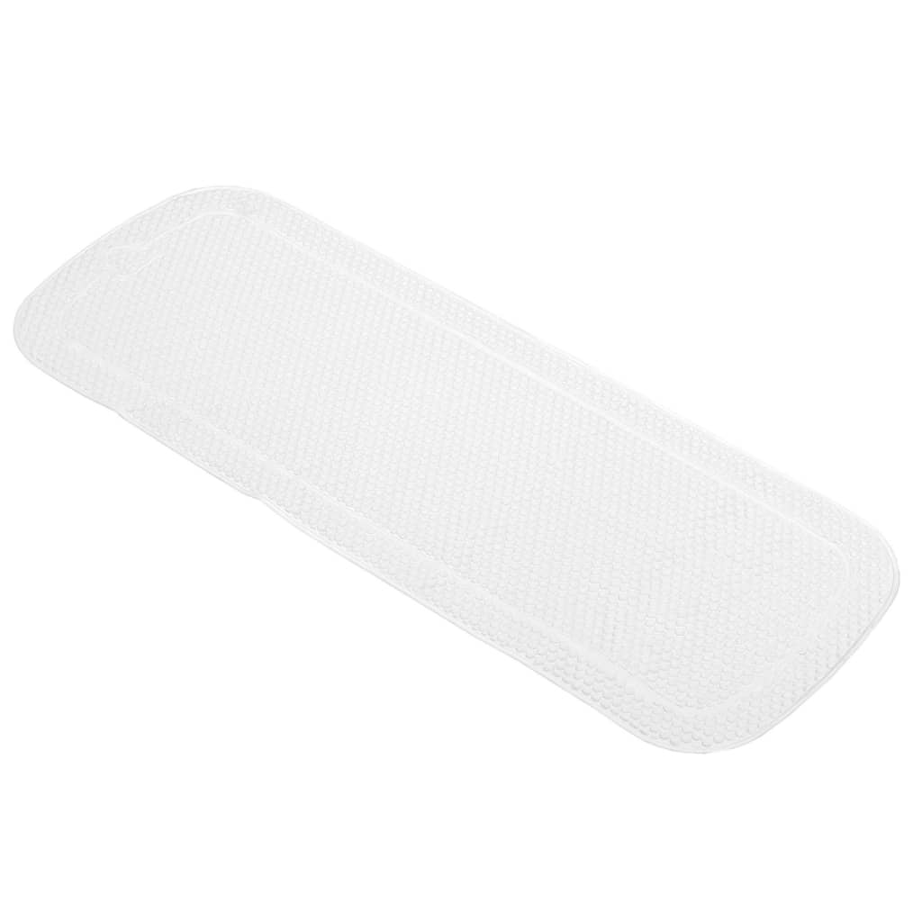 Kleine wolke badmat anti-slip samoa 36x92 cm wit