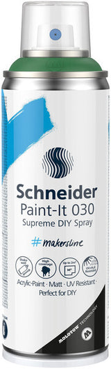 Schneider s-ml03050045 supreme diy spray paint-it 030 mos groen 200ml