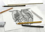 Faber castell fc-114002 houtskoolset faber-castell 7-delig