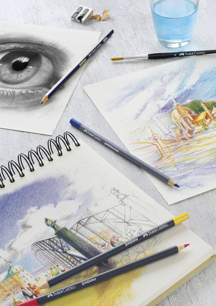 Faber castell fc-114712 kleurpotlood faber-castell goldfaber etui à 12 stuks