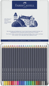 Faber castell fc-114724 kleurpotlood faber-castell goldfaber etui à 24 stuks