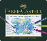 Faber castell fc-117524 aquarelpotlood faber-castell albrecht dürer etui à 24 stuks