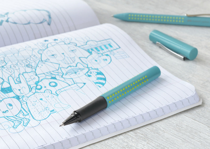 Faber castell fc-140412 finewriter faber-castell grip 2010 turkoois