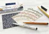 Faber castell fc-167508 pitt artist pen kalligrafieset 8 pennen