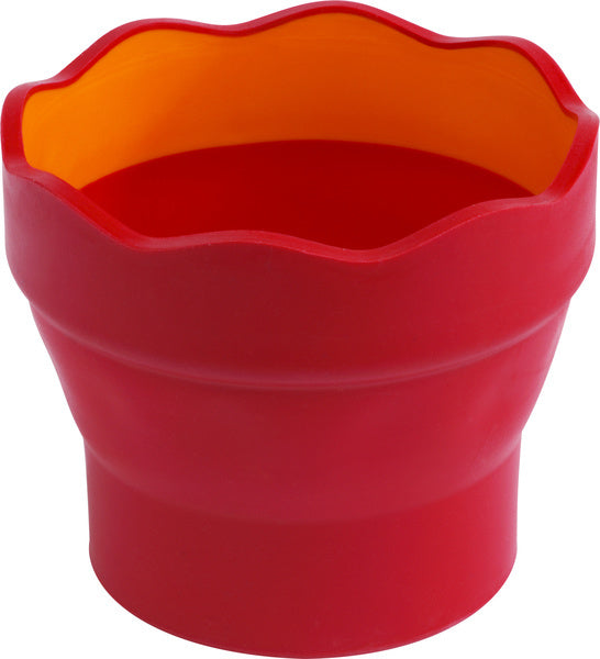 Faber castell fc-181517 watercup clic go roze oranje