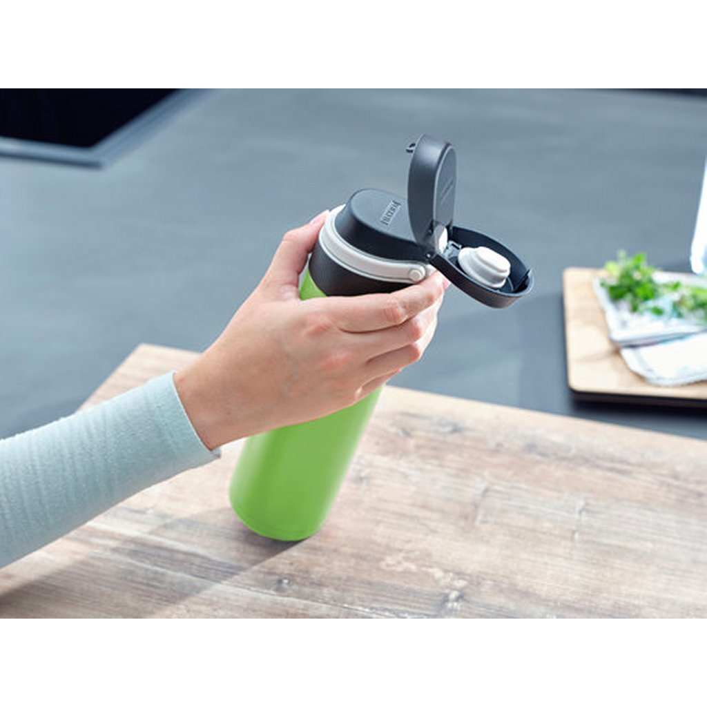Leifheit thermosbeker flip 600ml groen