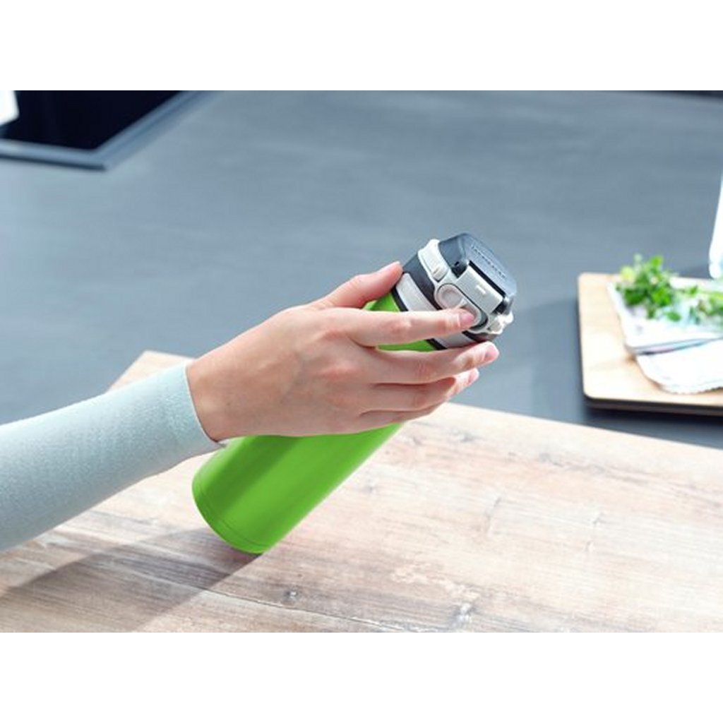 Leifheit thermosbeker flip 600ml groen
