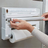 Leifheit rolhouder voor aan de muur parat wit 25703