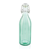 Leifheit 36322 glazen facetfles 0.5l transparant groen