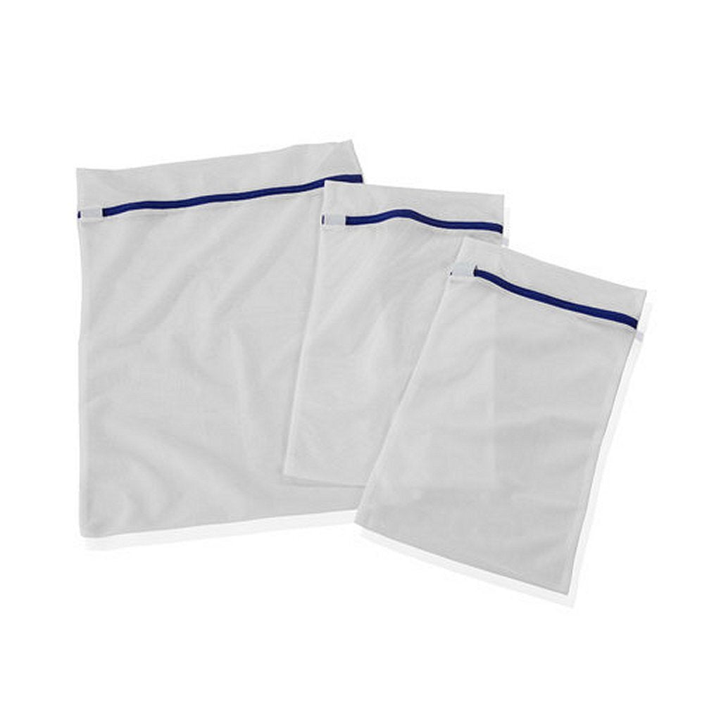 Leifheit 81726 waszakken 3 stuks wit blauw