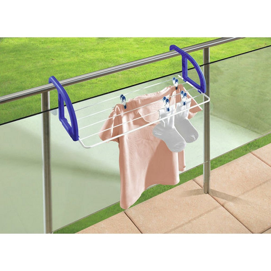 Leifheit 83046 classic 25 hangdroogrek blauw wit