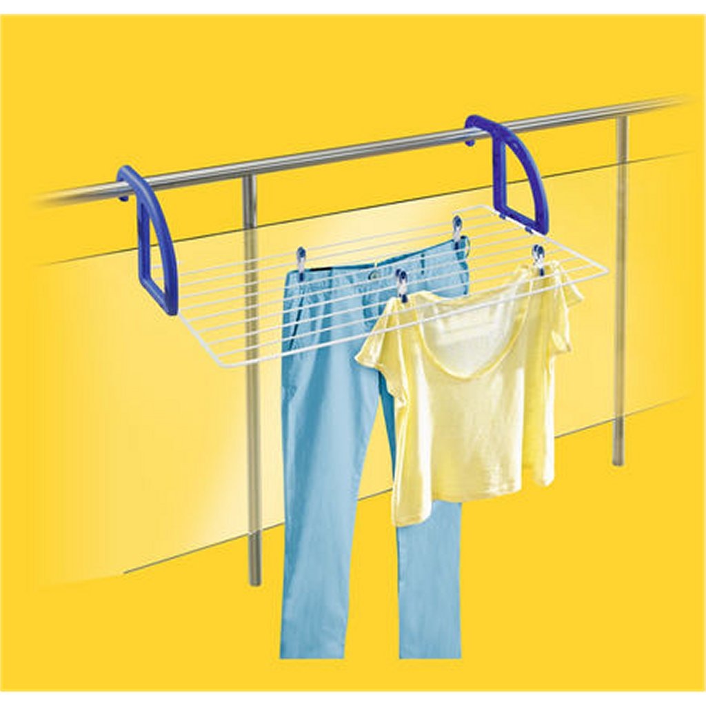 Leifheit 83056 classic 70 hangdroogrek blauw wit