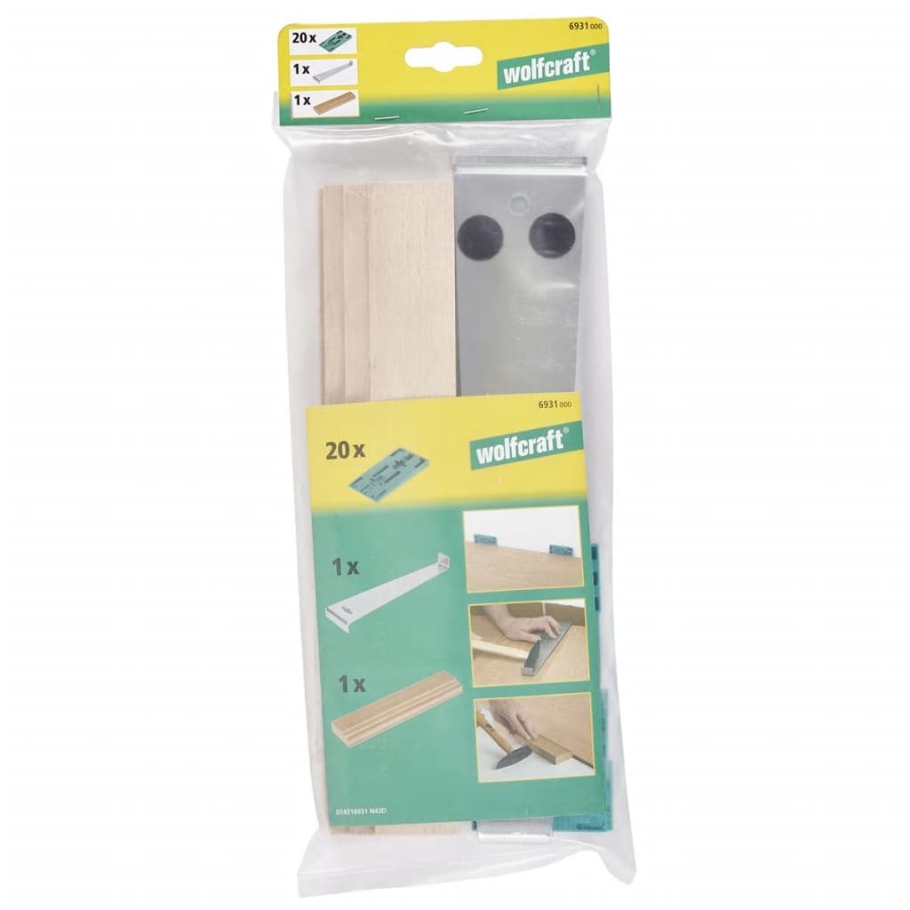 Wolfcraft verlegset 6931000