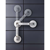 Ridder wandbeugel met zuignappen gebogen premium wit