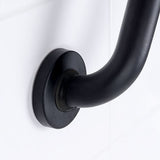 Ridder wandbeugel 30 cm aluminium zwart