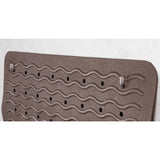 Ridder badmat anti-slip playa 80x38 cm zwart 68310