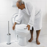Ridder toiletbril met deksel 150 kg wit a0071001