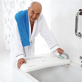 Ridder badkuipzitting met handgreep wit a0040101