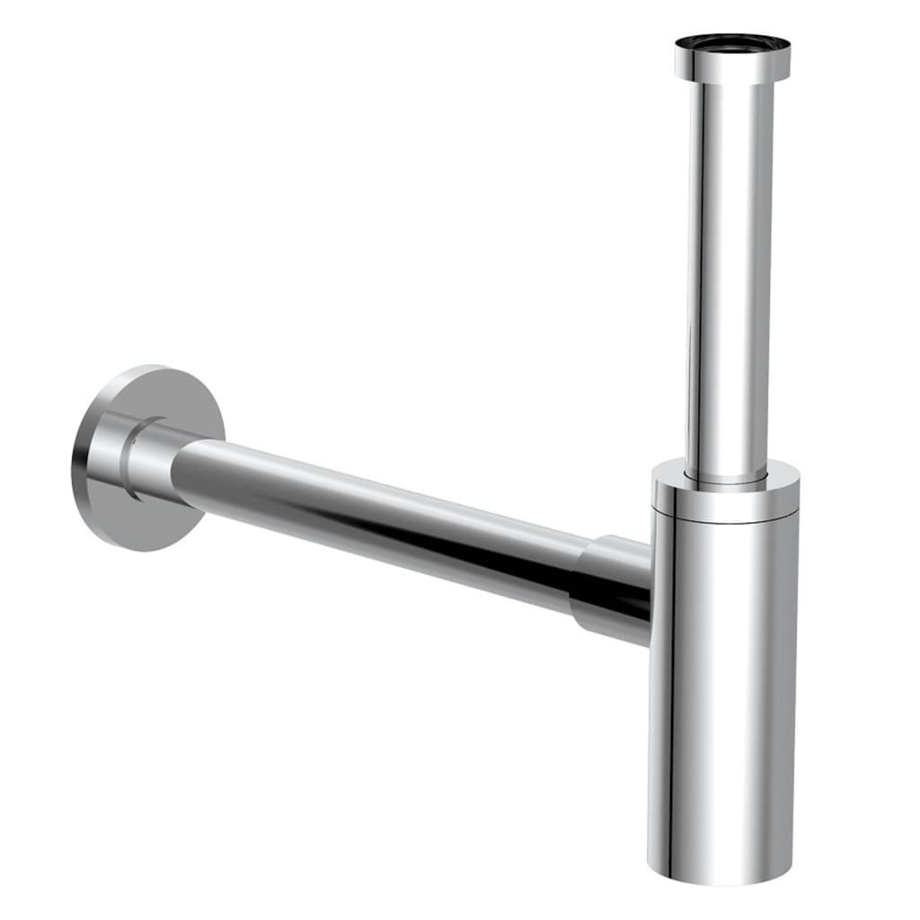 Schütte bekersifon wastafel designer chroomkleurig