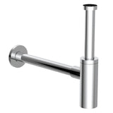 Schütte bekersifon wastafel designer chroomkleurig
