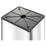 Hailo 0860-211 big-box swing xl afvalemmer 52l rvs