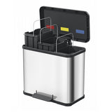 Hailo 0633-230 öko trio plus pedaalemmer 3x9l wit