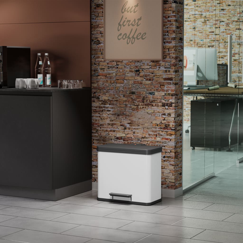 Hailo pedaalemmer oko trio plus maat l 3x9 l wit 0633-230