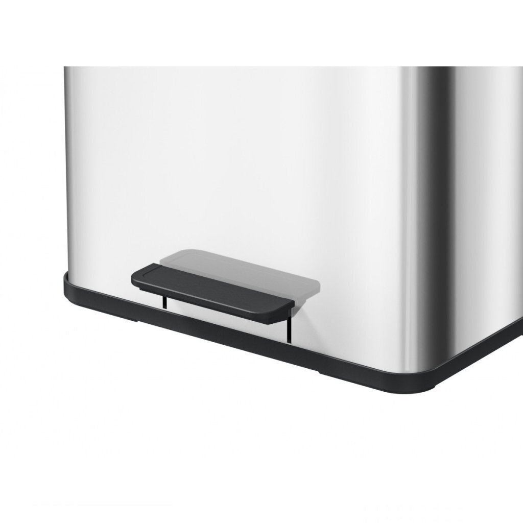 Hailo öko trio plus pedaalemmer 3x9l zwart