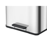 Hailo öko trio plus pedaalemmer 3x9l zwart
